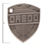 Judge Dredd Badge 2025 Silver Collectible by 101 Collectibles