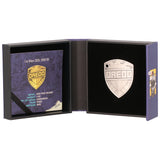 Judge Dredd Badge 2025 Silver Collectible by 101 Collectibles