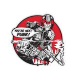 2000AD Judge Dredd Youre Next Enamel Pin Badge