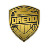 2000AD Judge Dredd Shield Pin Badge
