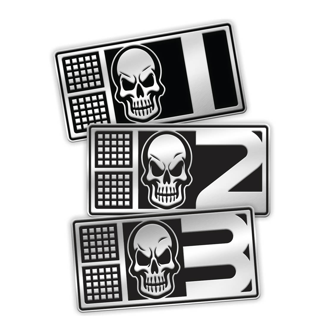 2000AD Rogue Trooper Biochips Pin Badge Set