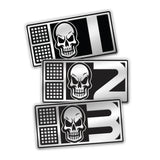 2000AD Rogue Trooper Biochips Pin Badge Set