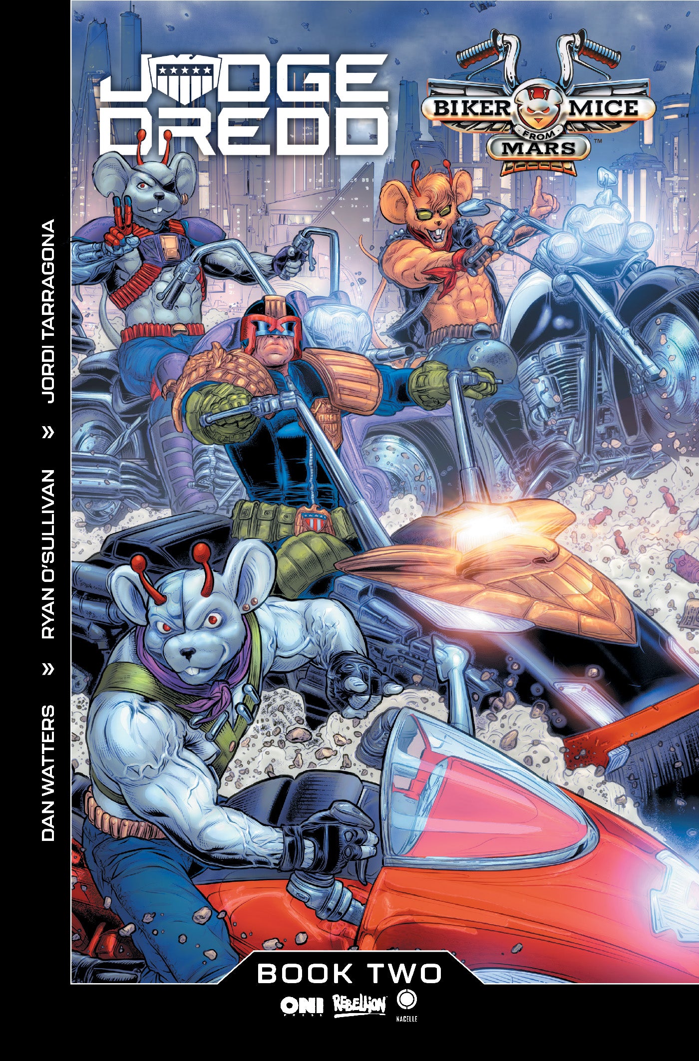 Judge Throttle Figure & Comic Book Bundle