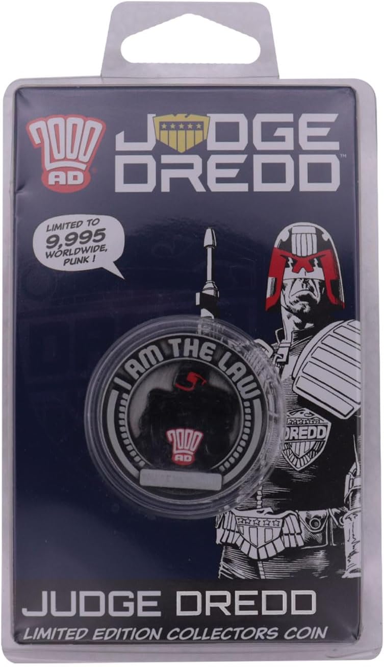 2000 AD Judge Dredd Mega-City One Coin