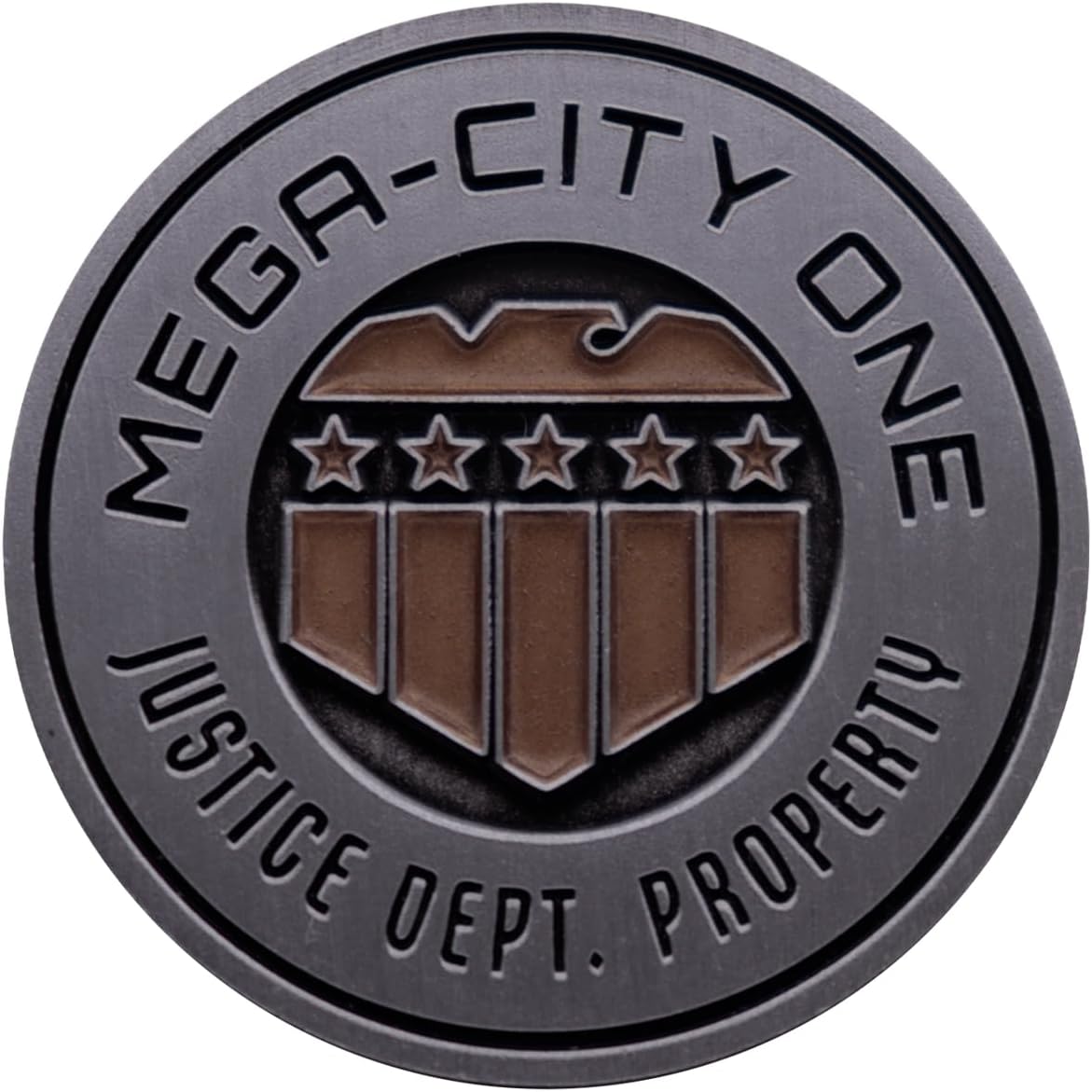 2000 AD Judge Dredd Mega-City One Coin