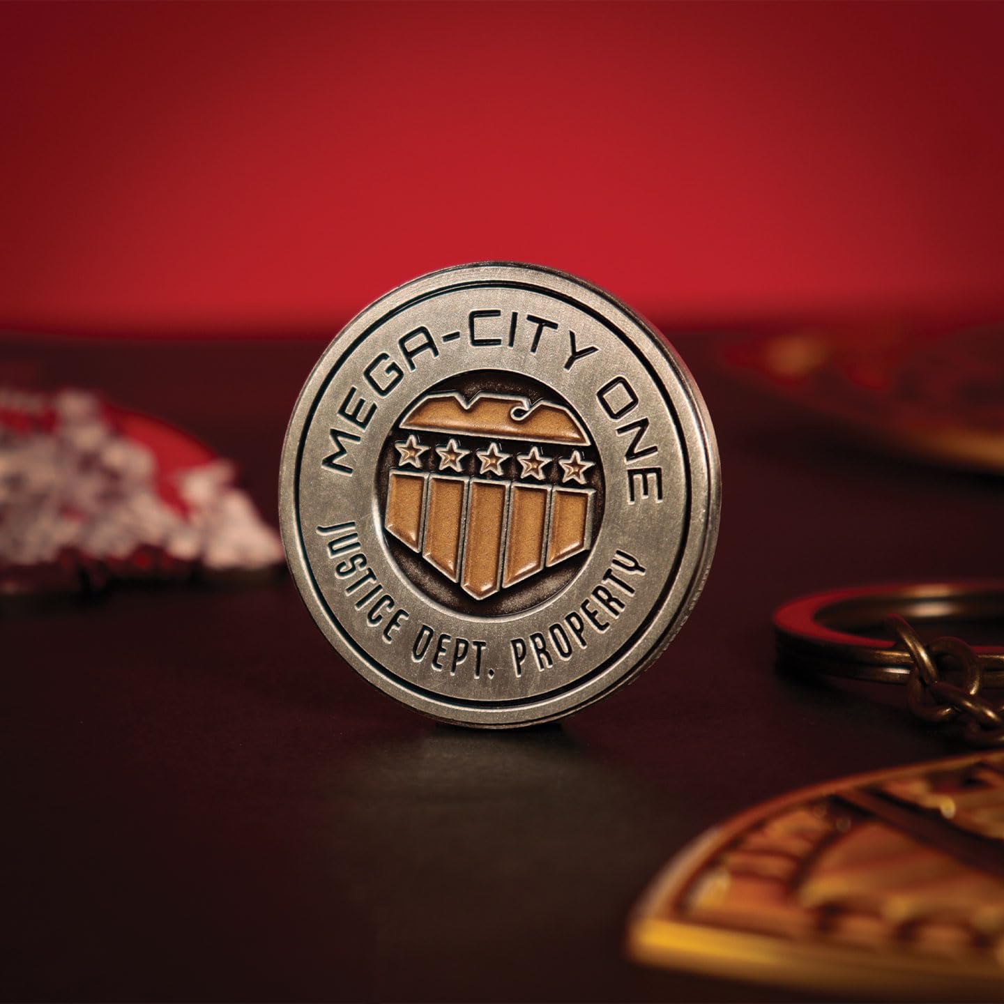 2000 AD Judge Dredd Mega-City One Coin