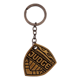 2000 AD Judge Dredd Badge Keyring