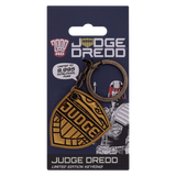 2000 AD Judge Dredd Badge Keyring