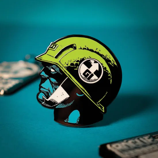 2000 AD Rogue Trooper GI Pin Badge