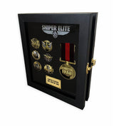 Sniper Elite 20th Anniversary Limited Edition Medal and Pin Badge Set