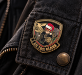 Judge Dredd 'I Am The Claus' Limited Edition Pin Badge