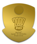 Judge Dredd 'I Am The Claus' Limited Edition Pin Badge