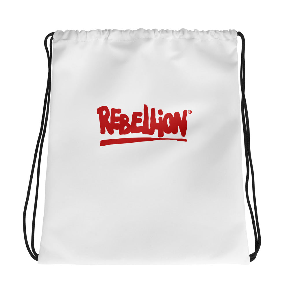 Rebellion Logo Drawstring bag