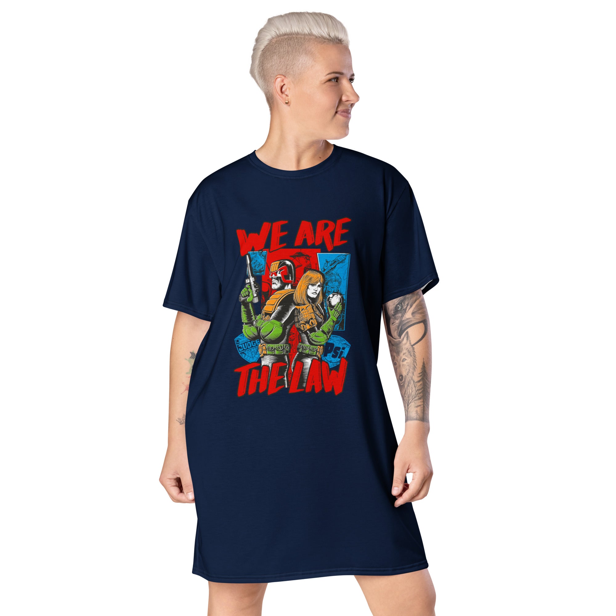 Judge Dredd 'We are the Law' T-Shirt Dress