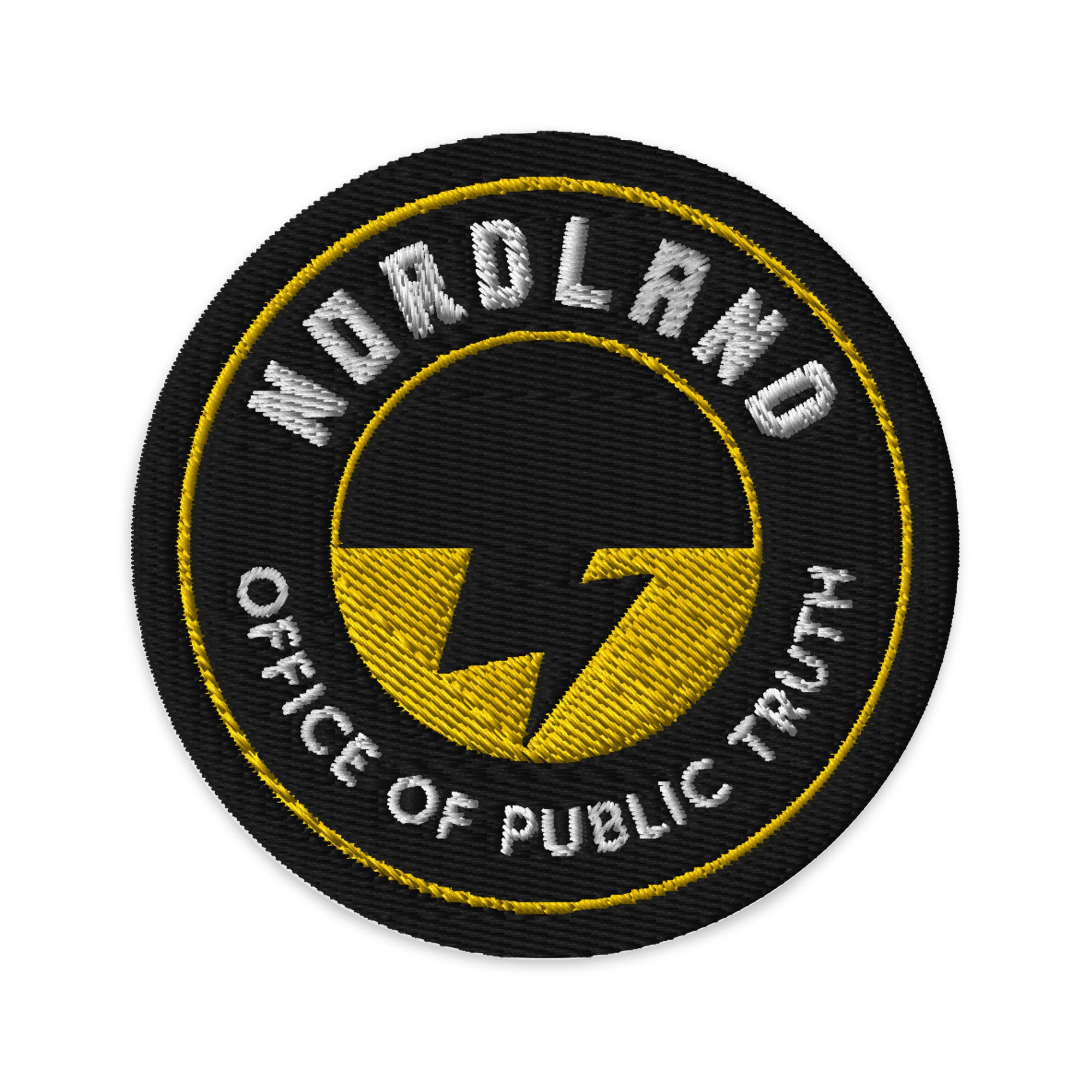 Rogue Trooper Nordland Office of Public Truth Embroidered Patch