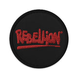 Rebellion Embroidered Patch