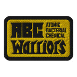 2000 AD ABC Warriors logo Embroidered Patche