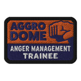 2000 AD Aggro Dome Trainee patch Embroidered Patch