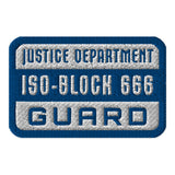 2000 AD Iso-Block 666 Guard Embroidered Patch