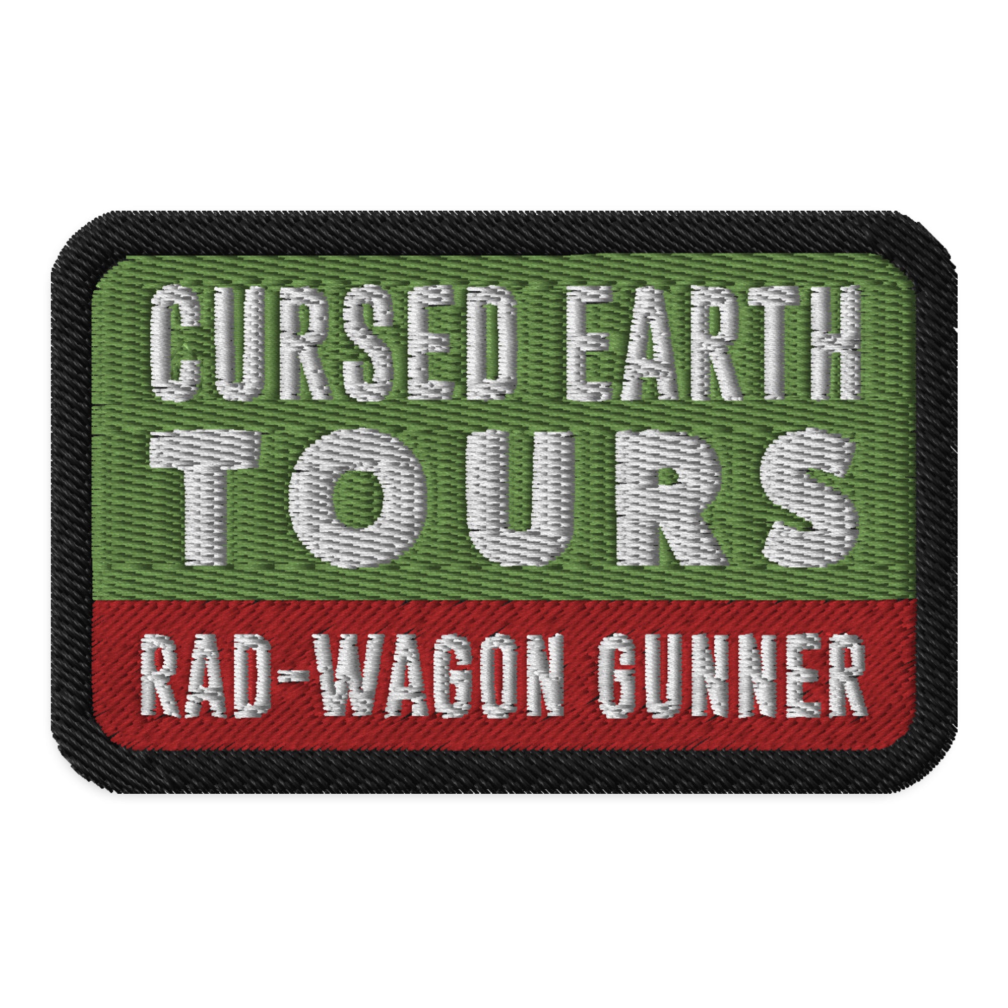 2000 AD Cursed Earth Tours Embroidered Patch