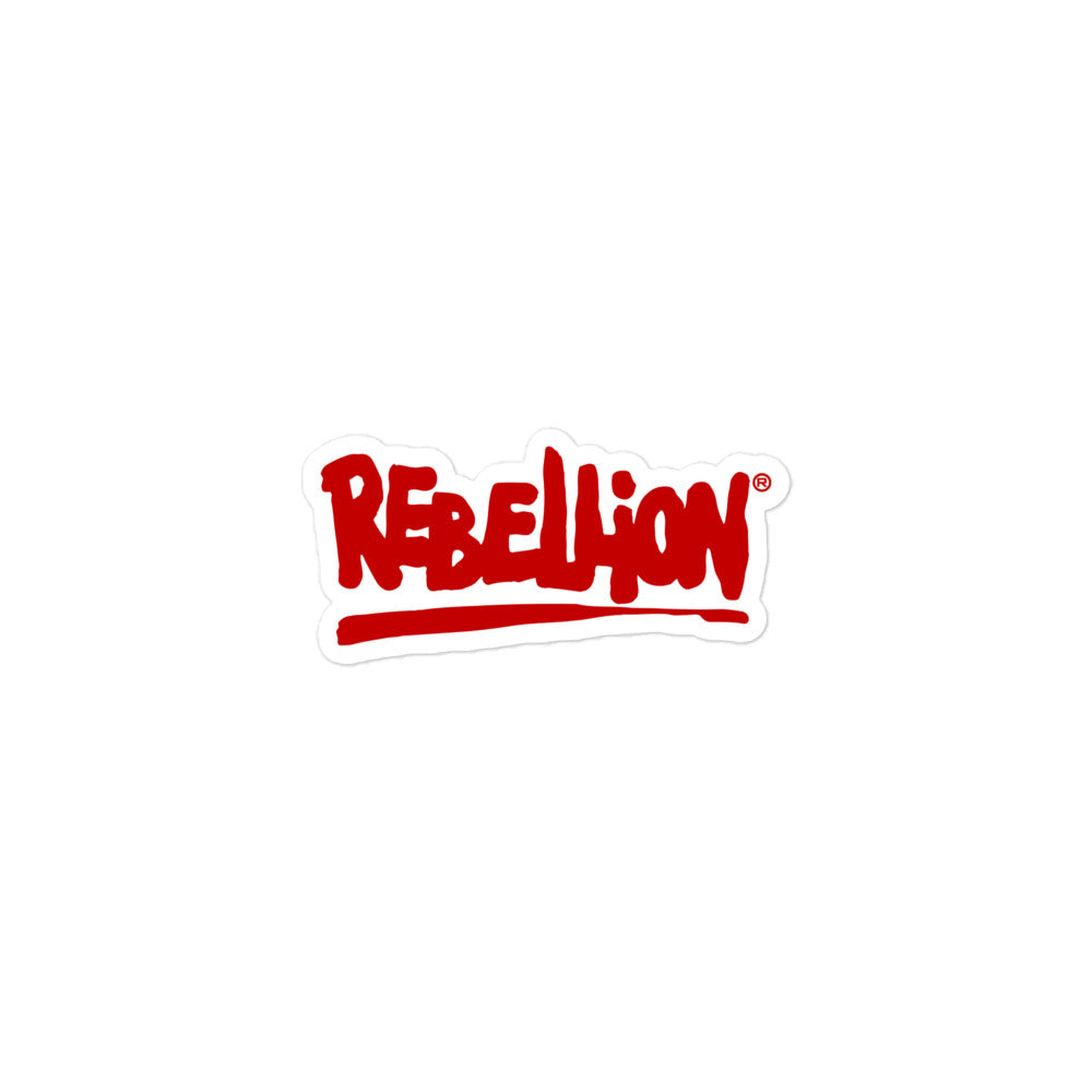 Rebellion Logo Bubble-free stickers