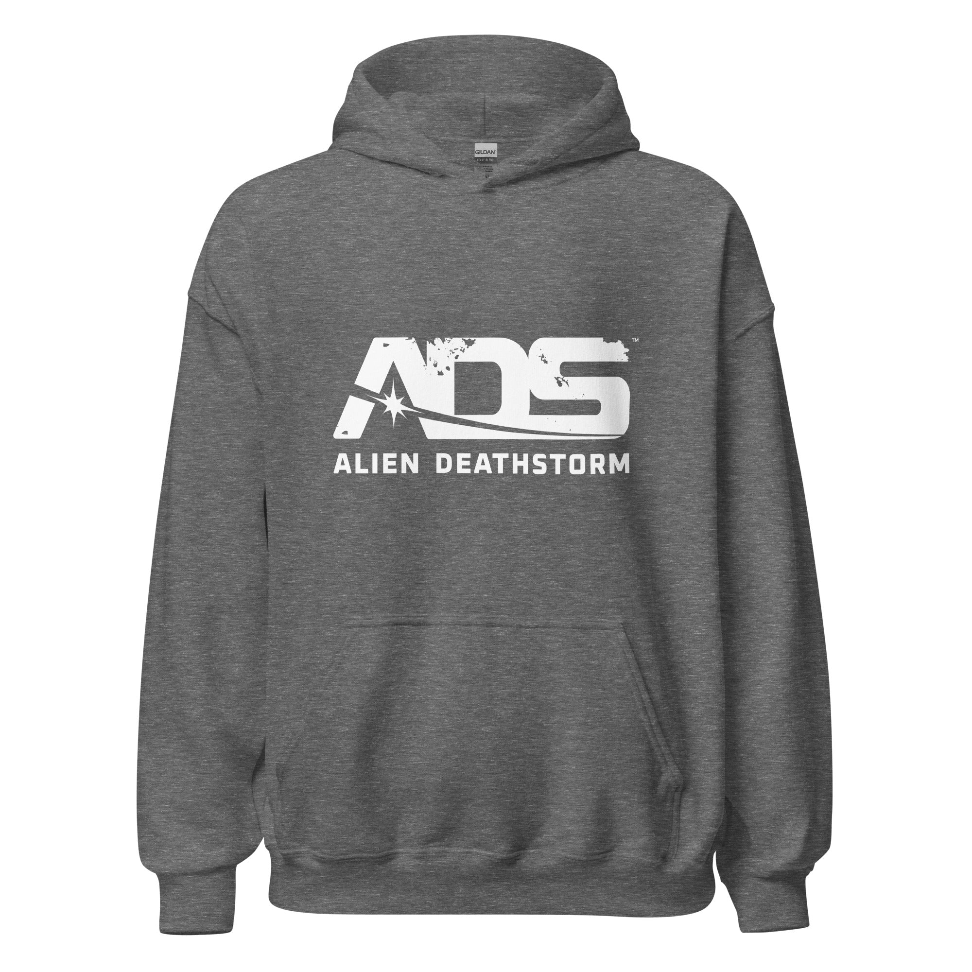 Alien Deathstorm White Logo Hoodie – Rebellion