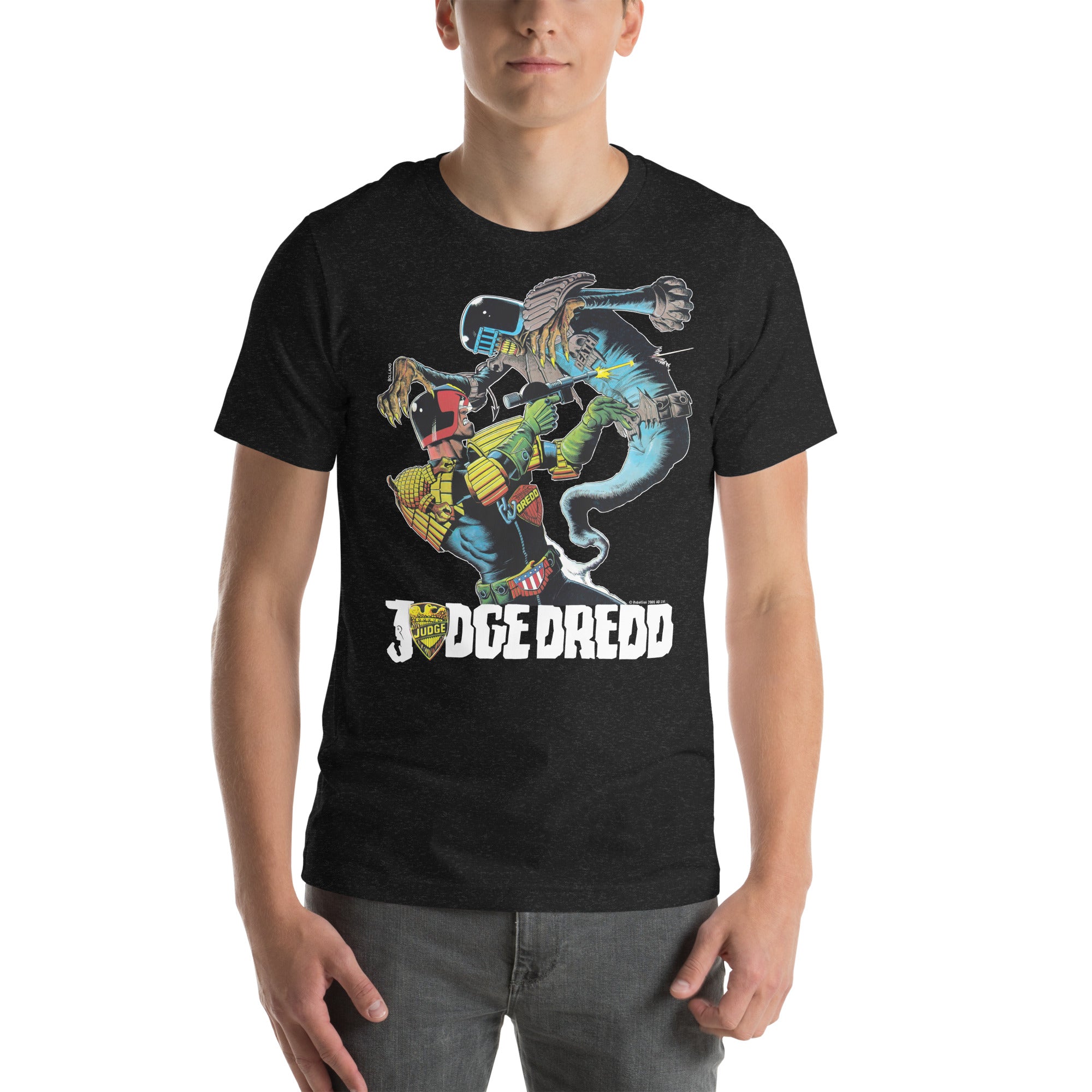 Judge Dredd vs Death T-Shirt