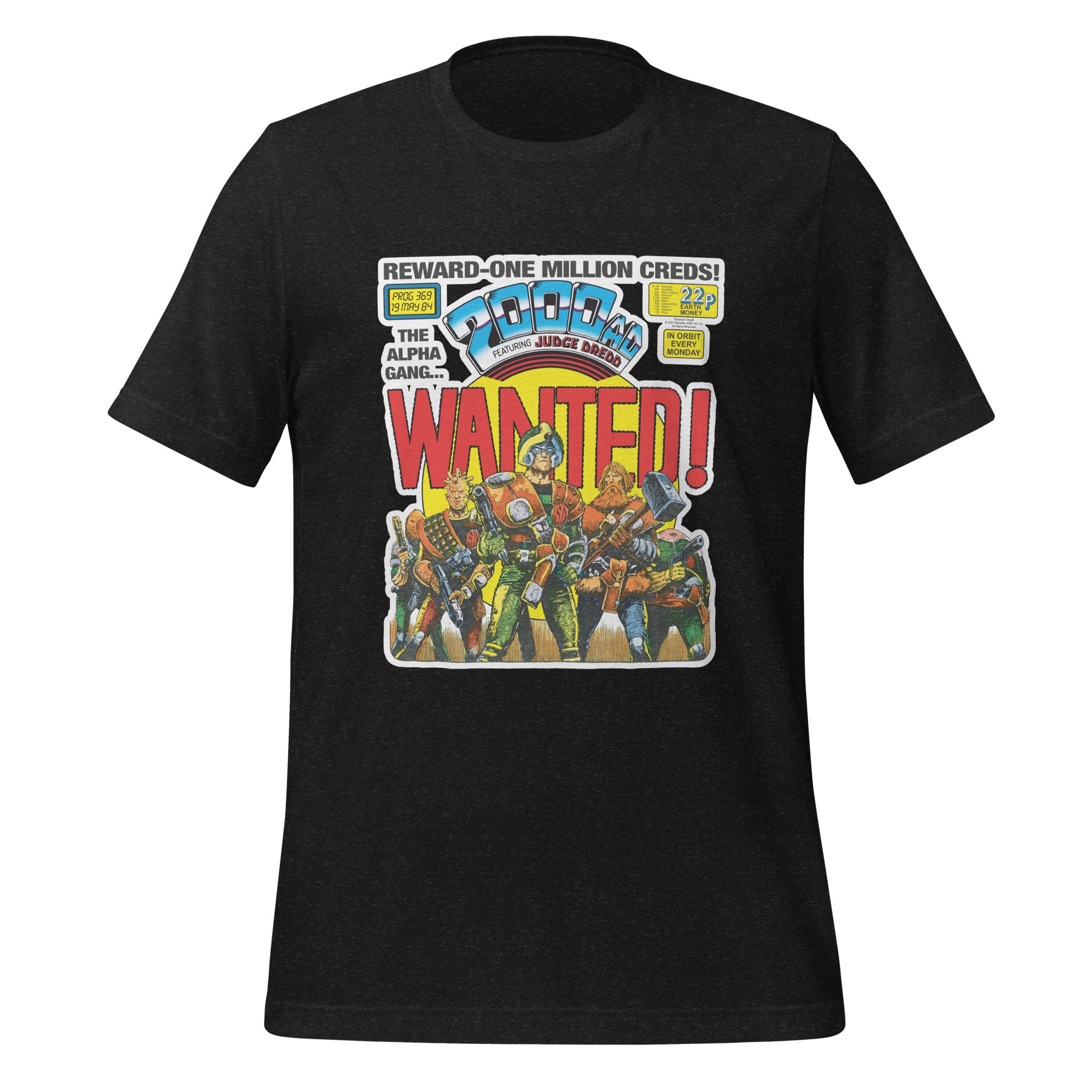 2000 AD Prog 369 T-Shirt: Wanted!