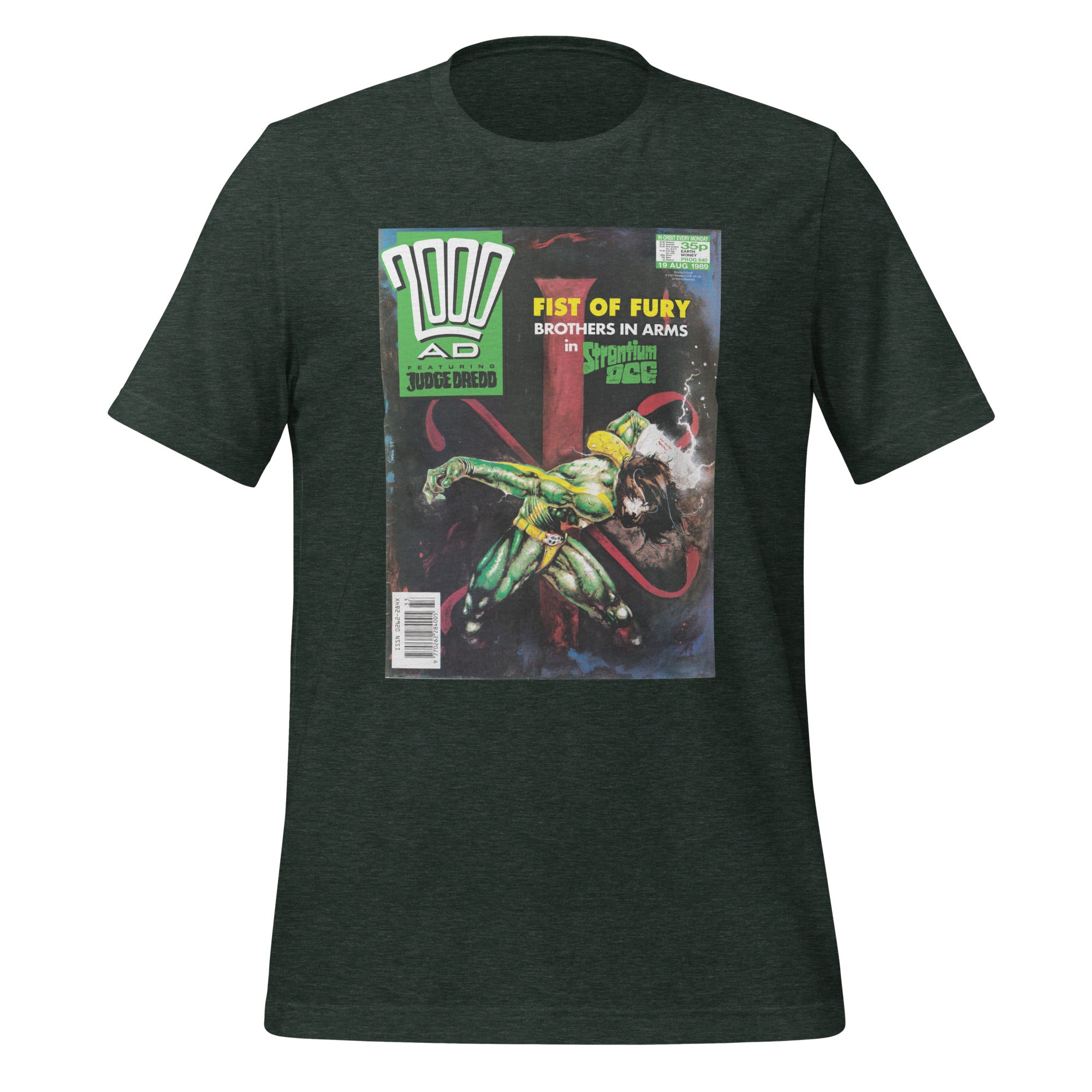 2000 AD Prog 640 T-Shirt: Fist of Fury