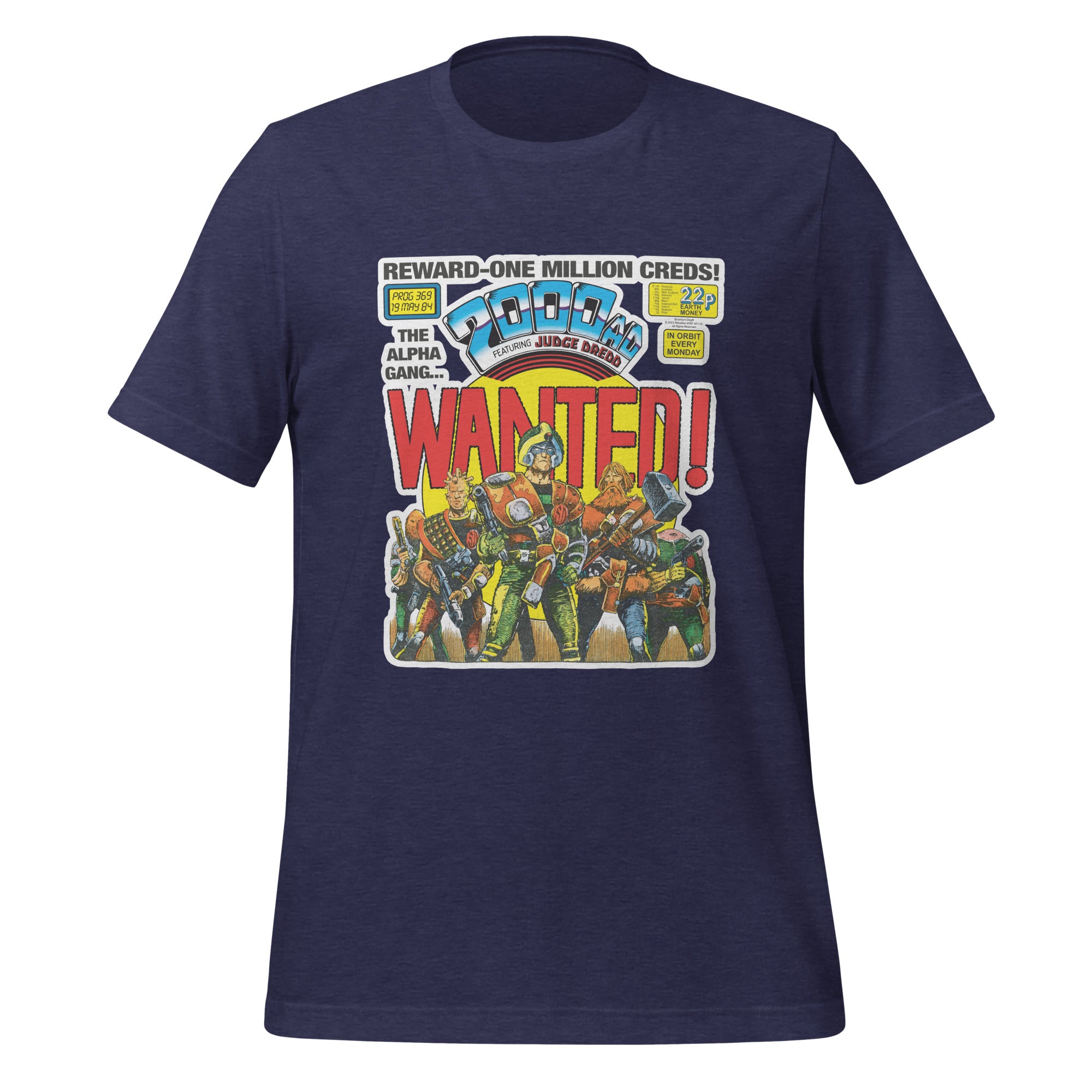 2000 AD Prog 369 T-Shirt: Wanted!