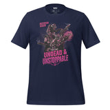 Zombie Army Undead & Unstoppable T-Shirt (Navy)