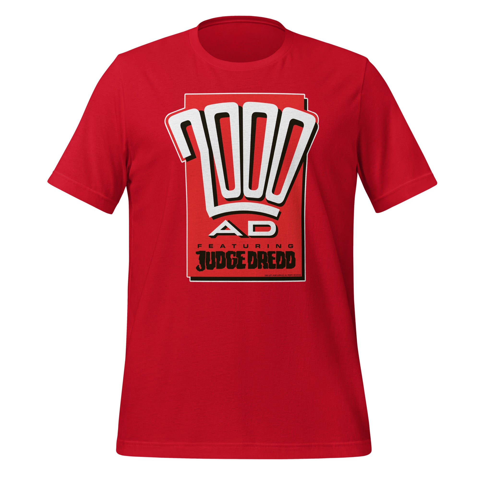 2000 AD - Classic 1990s Fan Logo T-Shirt