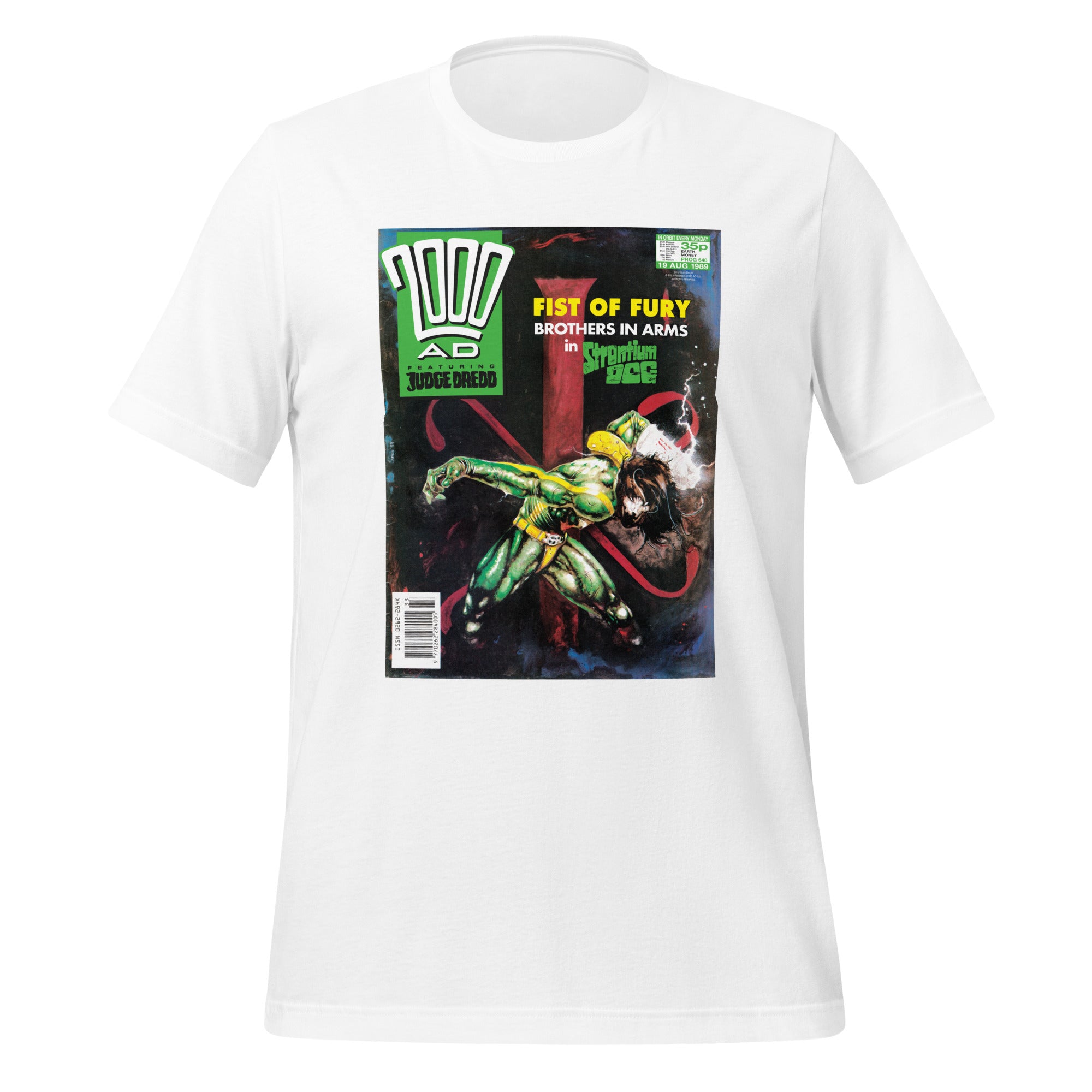 2000 AD Prog 640 T-Shirt: Fist of Fury