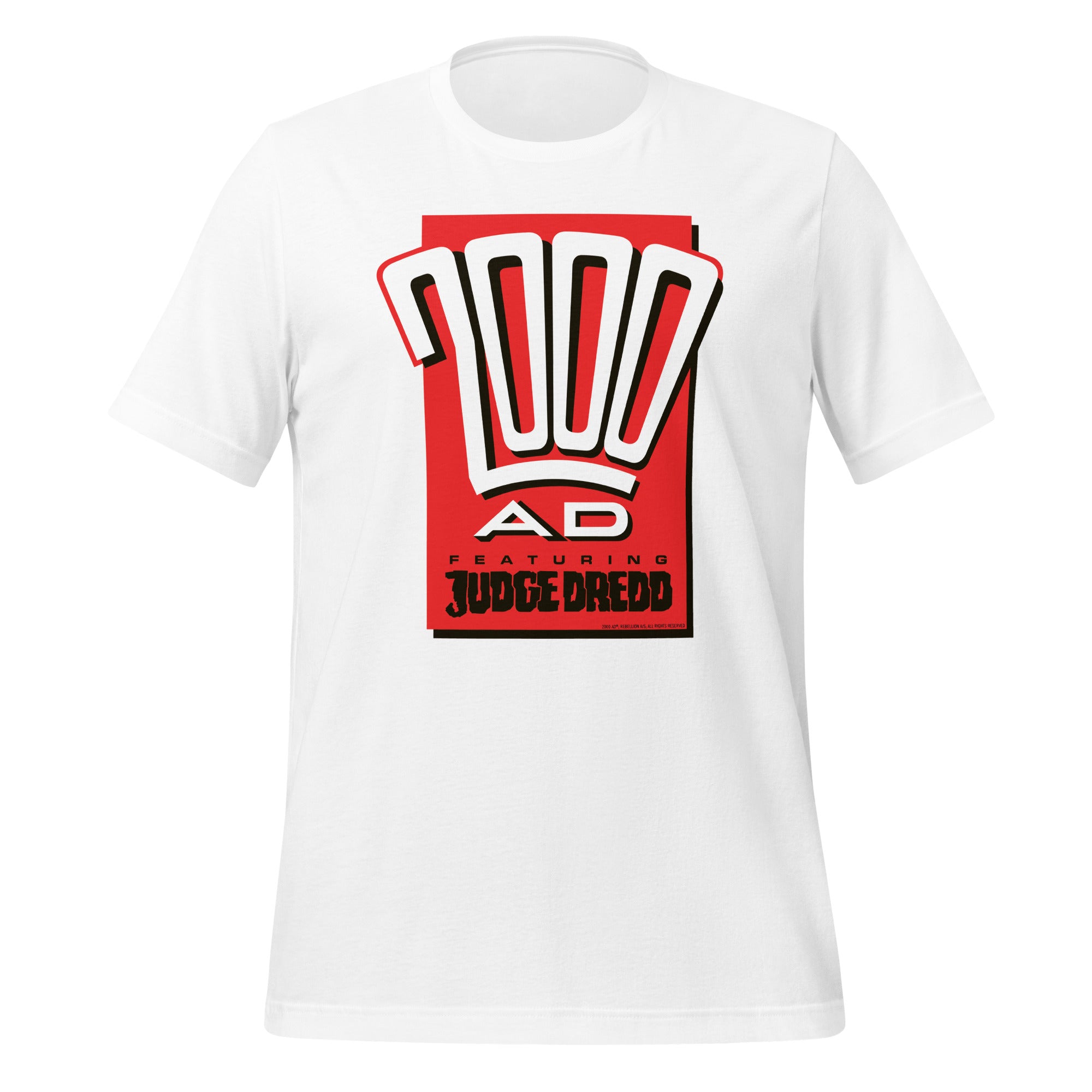 2000 AD - Classic 1990s Fan Logo T-Shirt