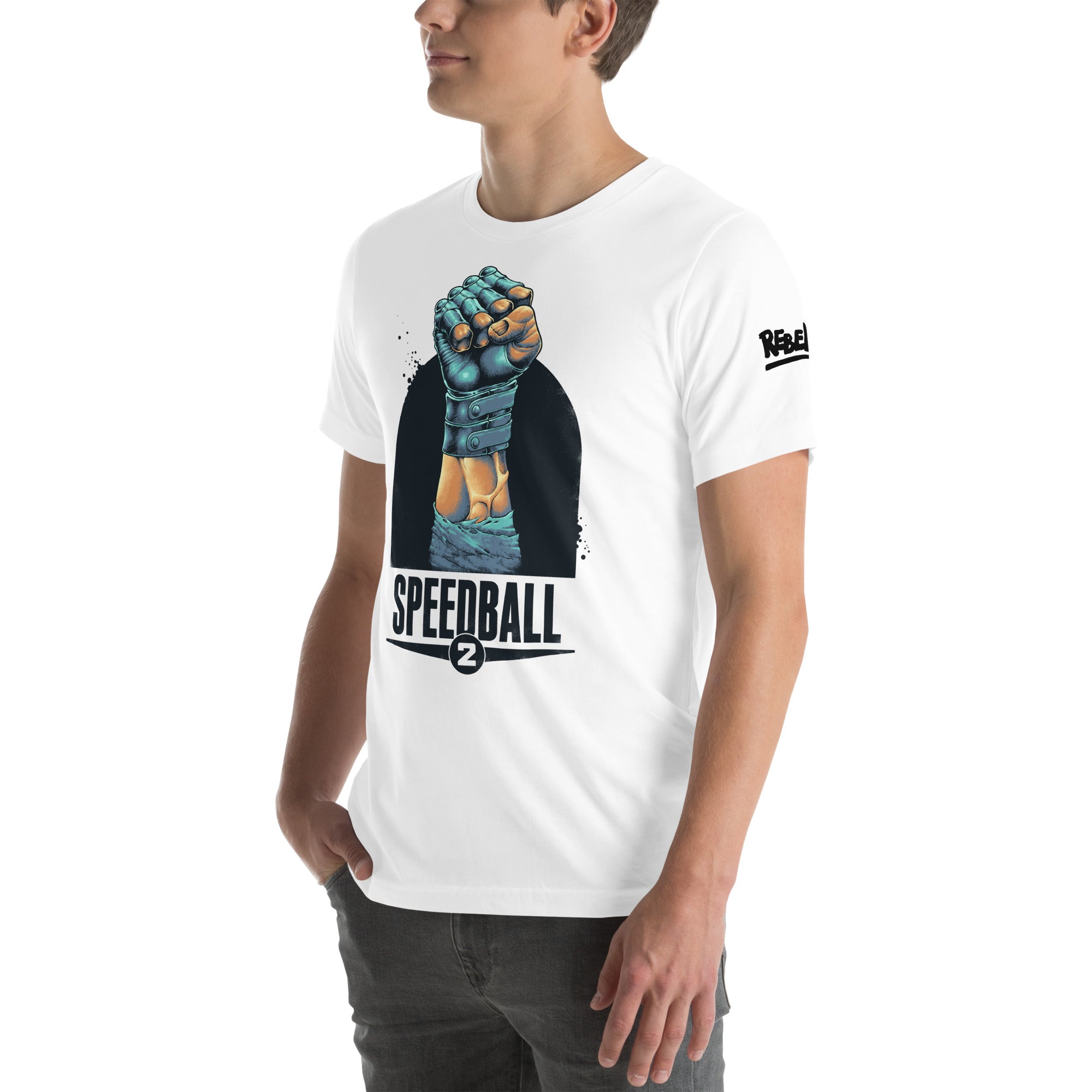 Speedball 2 (White) Brutal T-Shirt