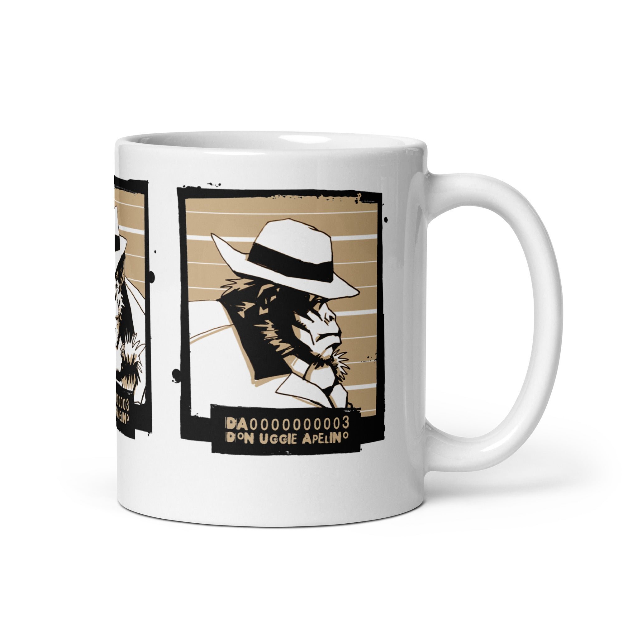 2000 AD Wanted Apelino Mug