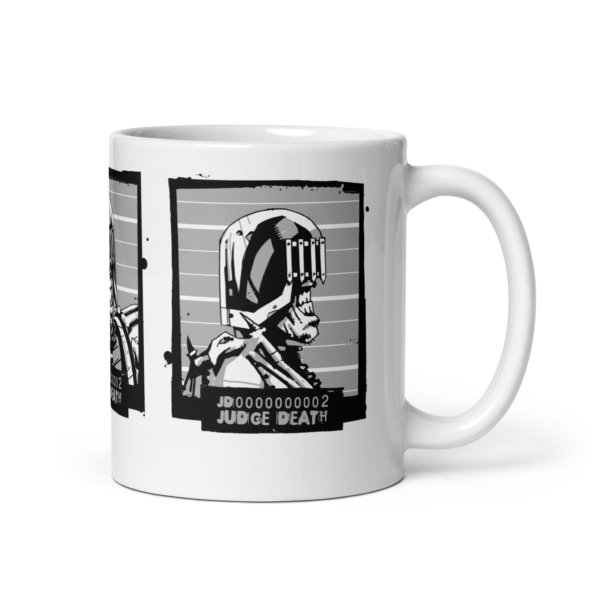 2000 AD Wanted Judge Death Mug