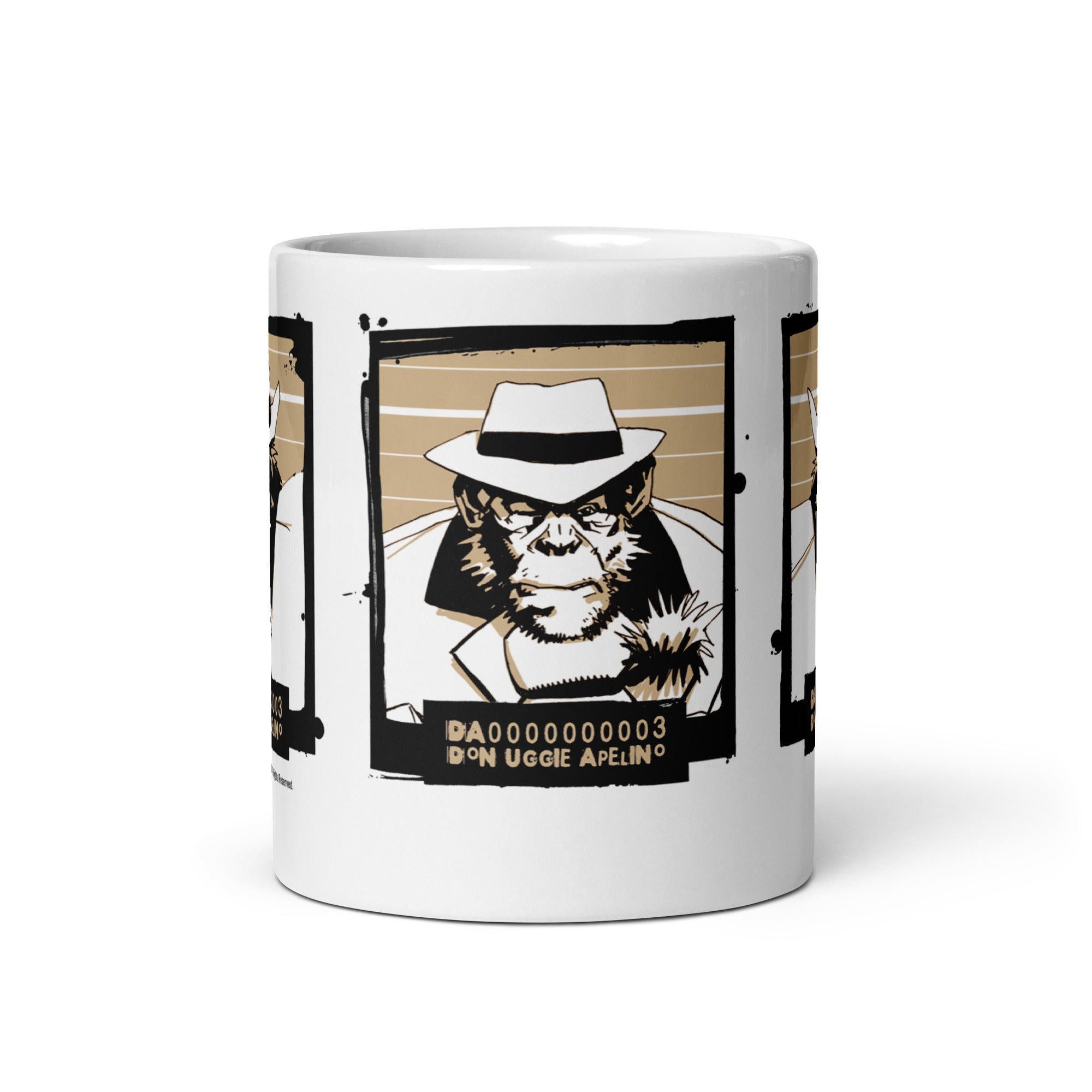 2000 AD Wanted Apelino Mug