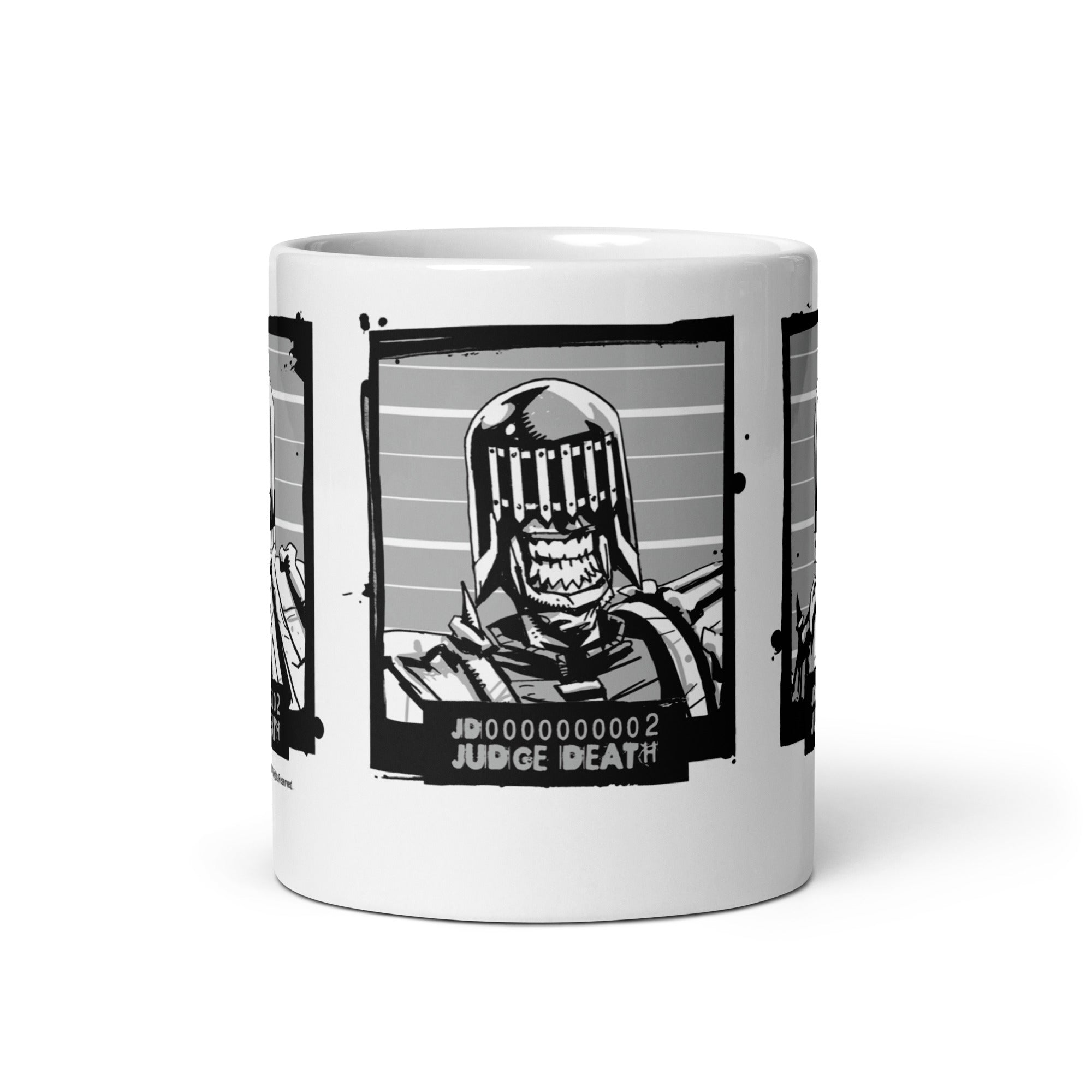 2000 AD Wanted Judge Death Mug