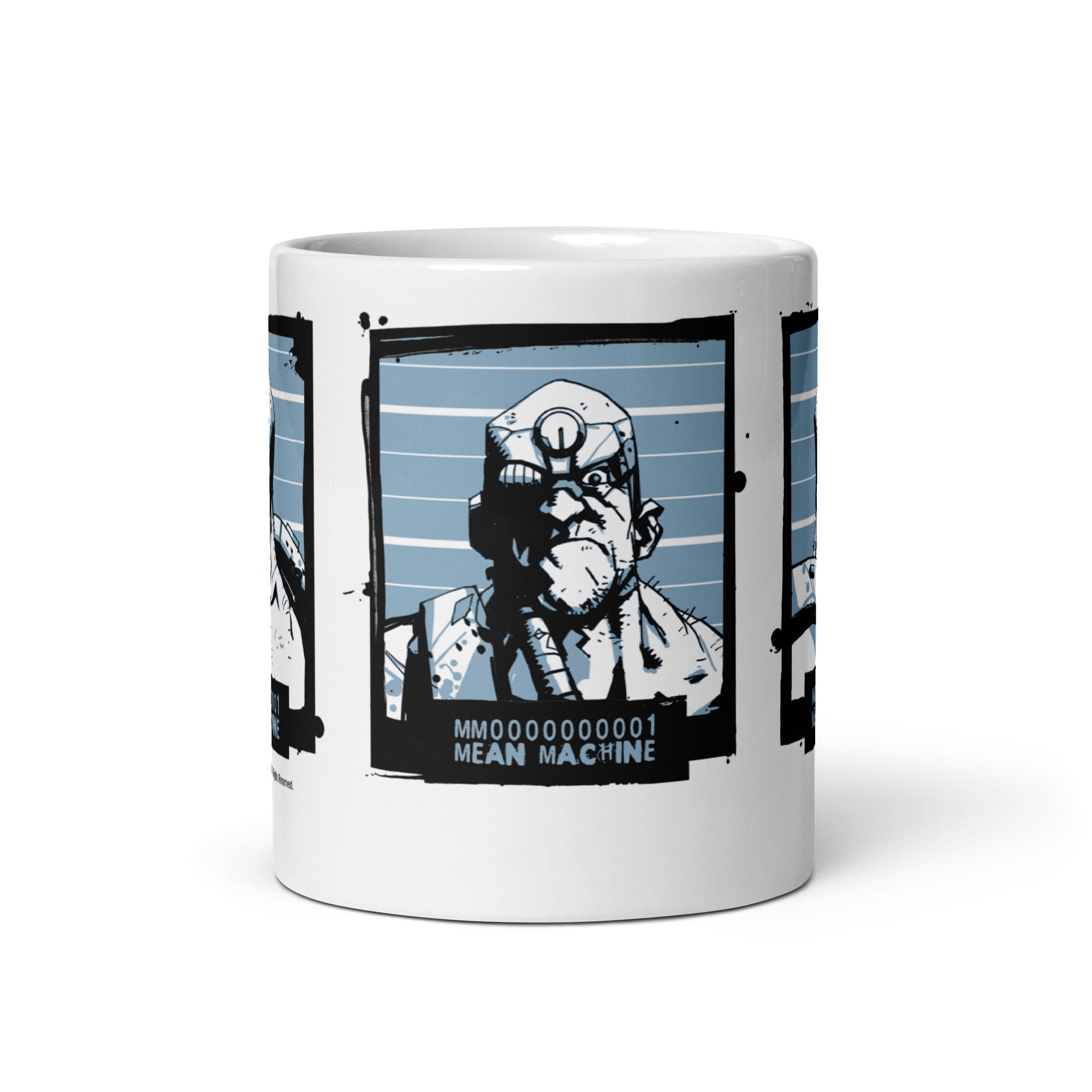 2000 AD Wanted Mean Machine Mug