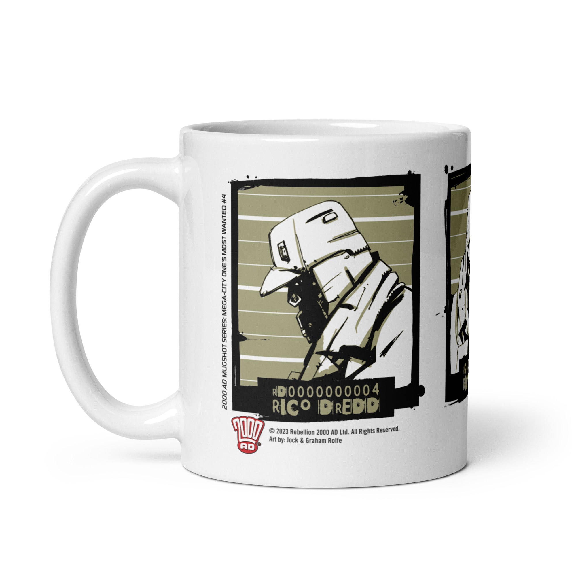 2000 AD Wanted Rico Mug