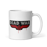 Zombie Army Dead War White glossy mug