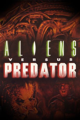 Game cover of Aliens vs Predator featuring Xenomorph, Predator and Colonial Marine