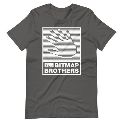 Bitmap Brothers Large Logo (White Print) T-shirt Asphalt