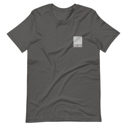 Bitmap Brothers Logo (White Print) T-shirt Asphalt (Front)