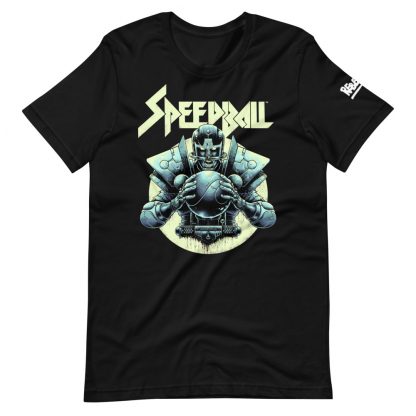 T-shirt in black featuring Speedball
