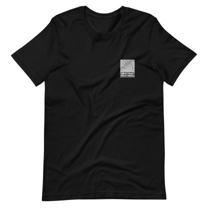 Bitmap Brothers Logo (White Print) T-shirt Black (Front)