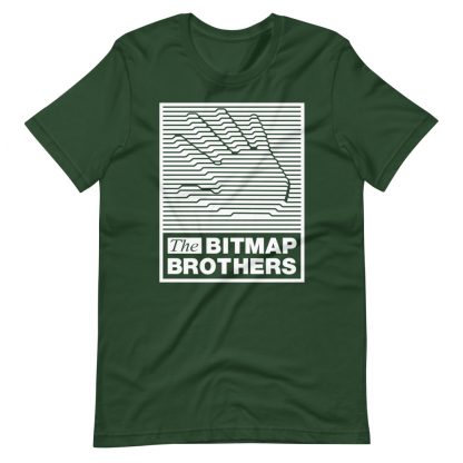 Bitmap Brothers Large Logo (White Print) T-shirt Forest
