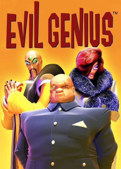 Game cover of Evil Genius 1 released in 2004