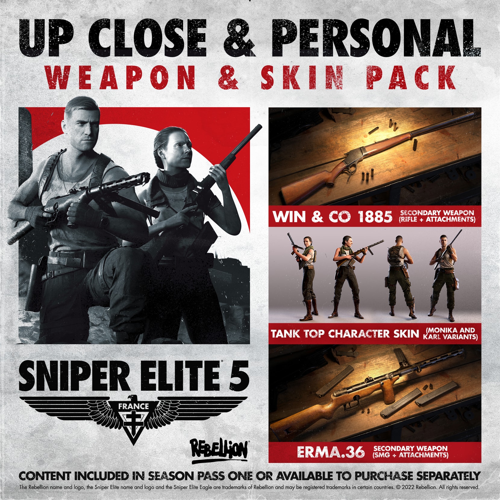 Sniper Elite 5 Up Close and Personal DLC Pack